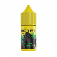 (М) Жидкость VLIQ Max Flavor Salt - Ягоды с Мятой 10 мл (18 мг)
