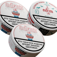 Жевательный табак Oden's Tar Cold Dry Mini 10 гр